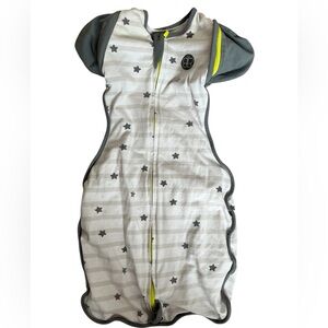bblüv - Sleep sac Swaddle Up Gray Star Print